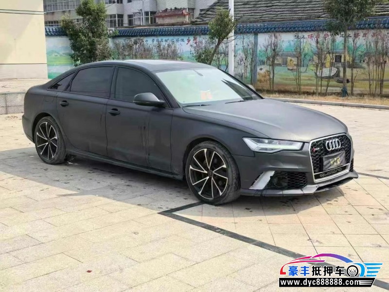 17年奥迪A6L轿车抵押车出售