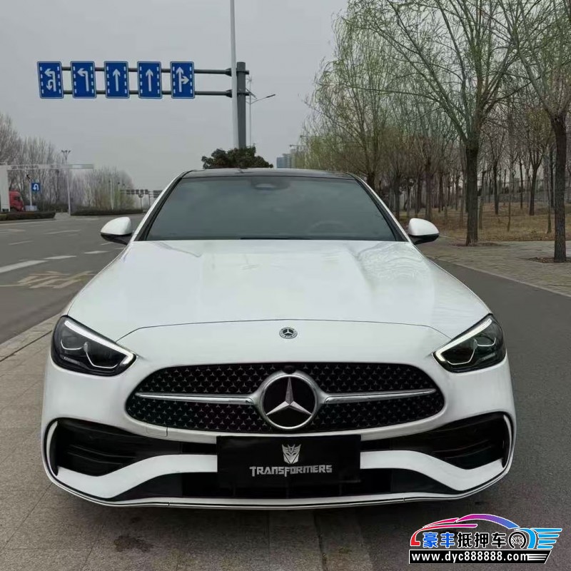 22年奔驰C轿车抵押车出售