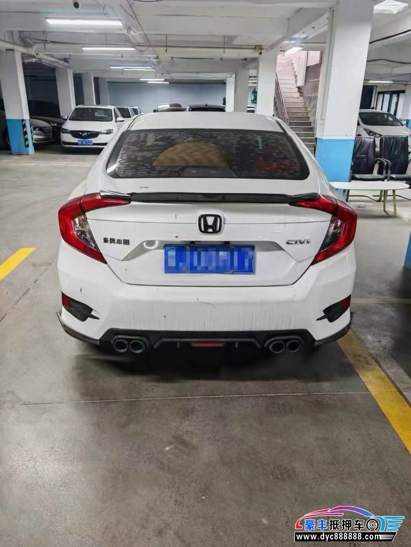 19年本田思域轿车抵押车出售