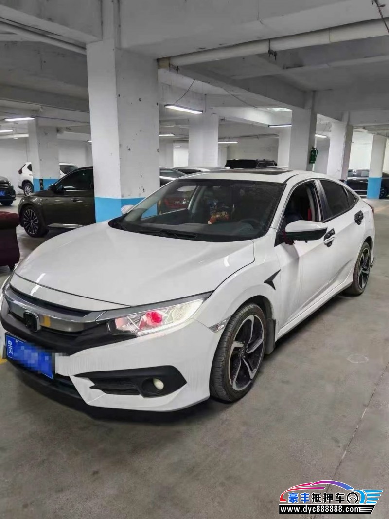 19年本田思域轿车抵押车出售