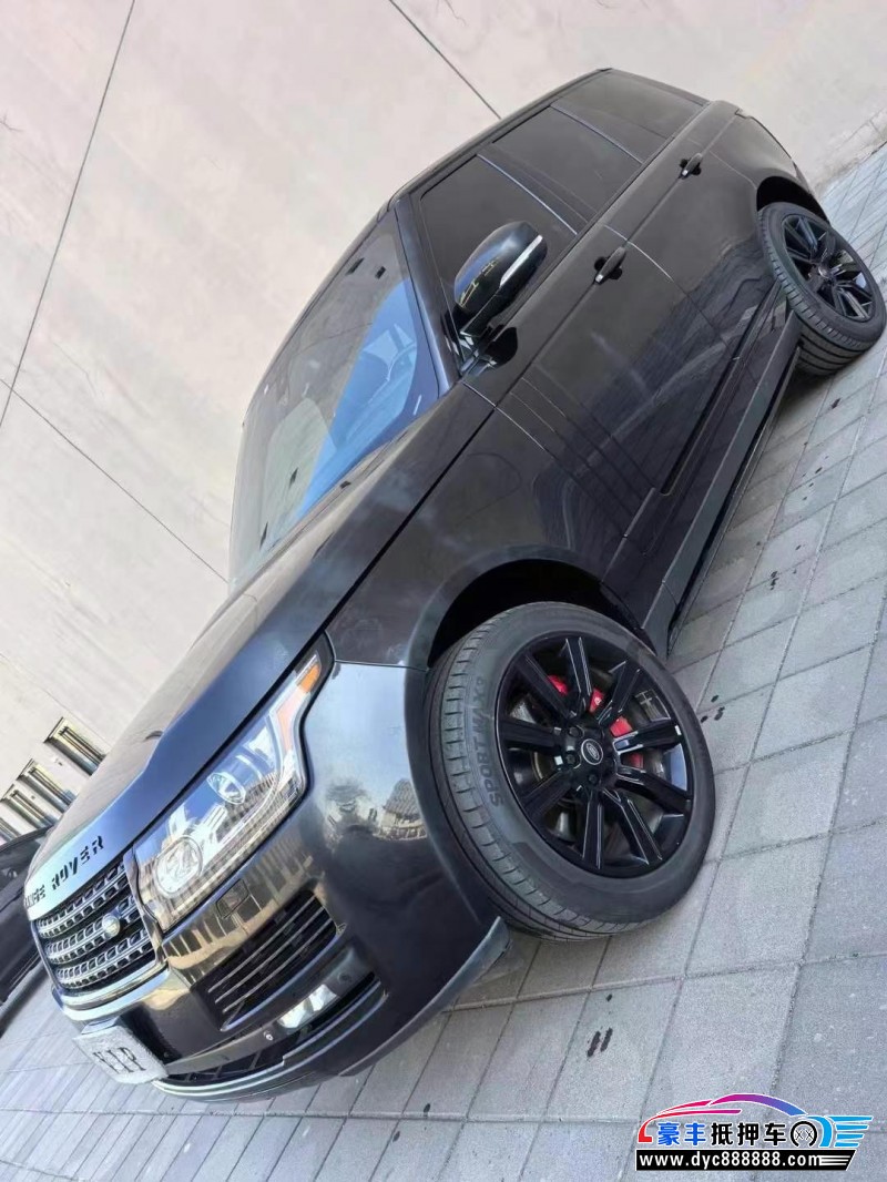 16年路虎揽胜行政轿车抵押车出售