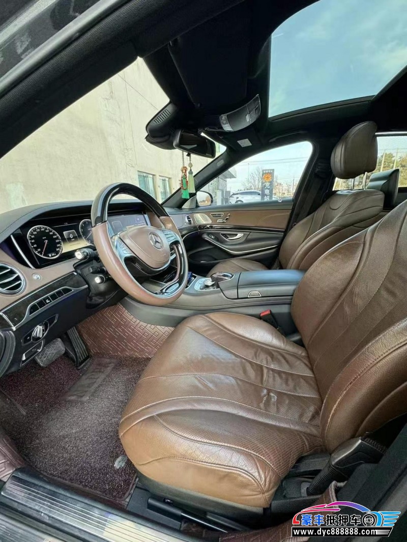 14年奔驰S轿车抵押车出售