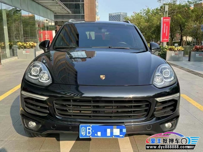16年保时捷卡宴轿车抵押车出售