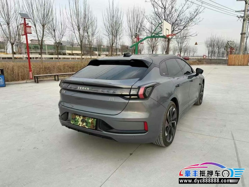 22年极氪001轿车抵押车出售