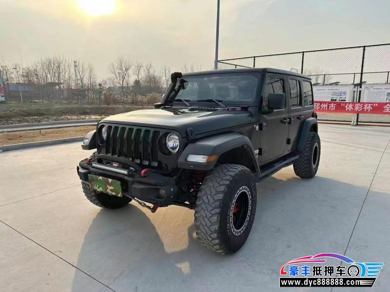 20年Jeep牧马人轿车抵押车出售