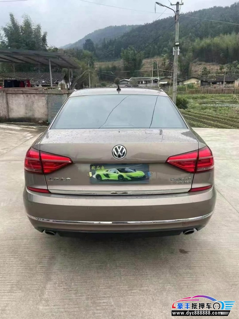 18年大众帕萨特轿车抵押车出售