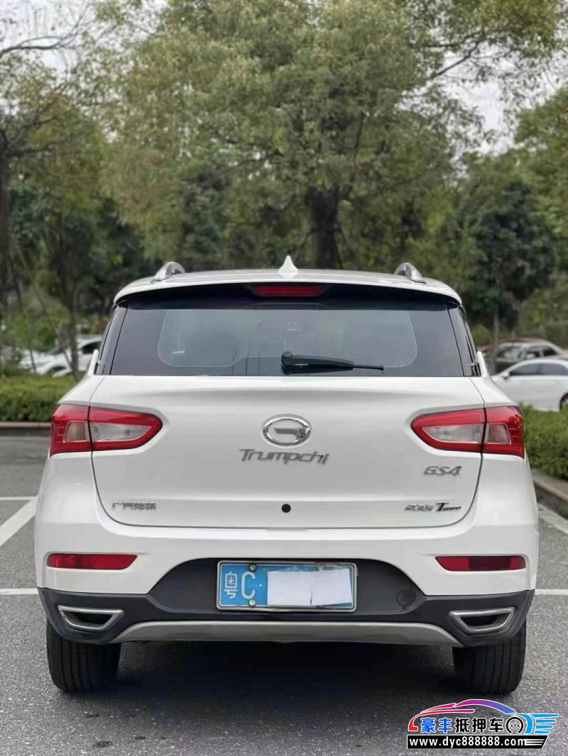 16年传祺GS4轿车抵押车出售