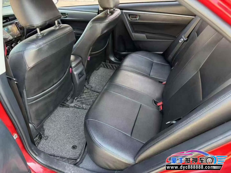 17年丰田卡罗拉轿车抵押车出售