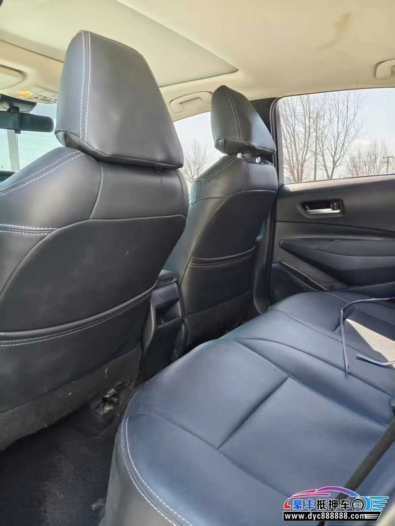 21年丰田卡罗拉轿车抵押车出售