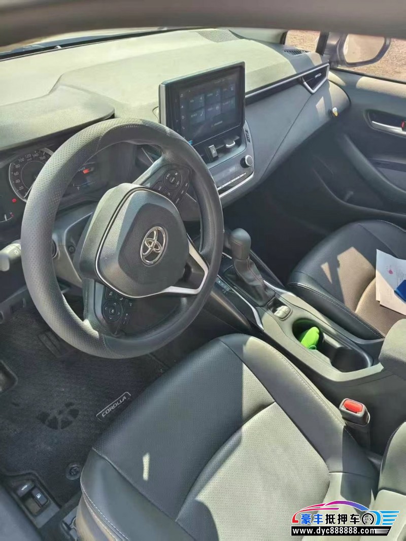 21年丰田卡罗拉轿车抵押车出售