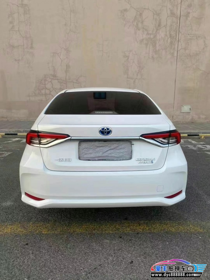 23年丰田卡罗拉轿车抵押车出售