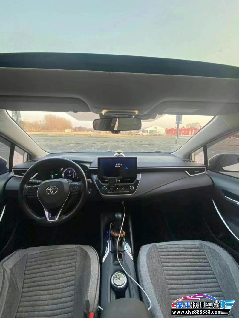 23年丰田卡罗拉轿车抵押车出售