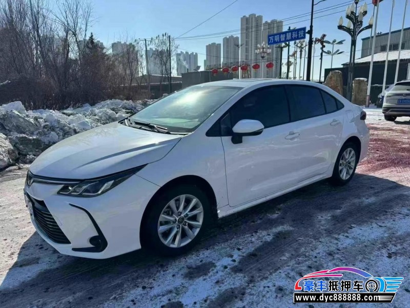 23年丰田卡罗拉轿车抵押车出售