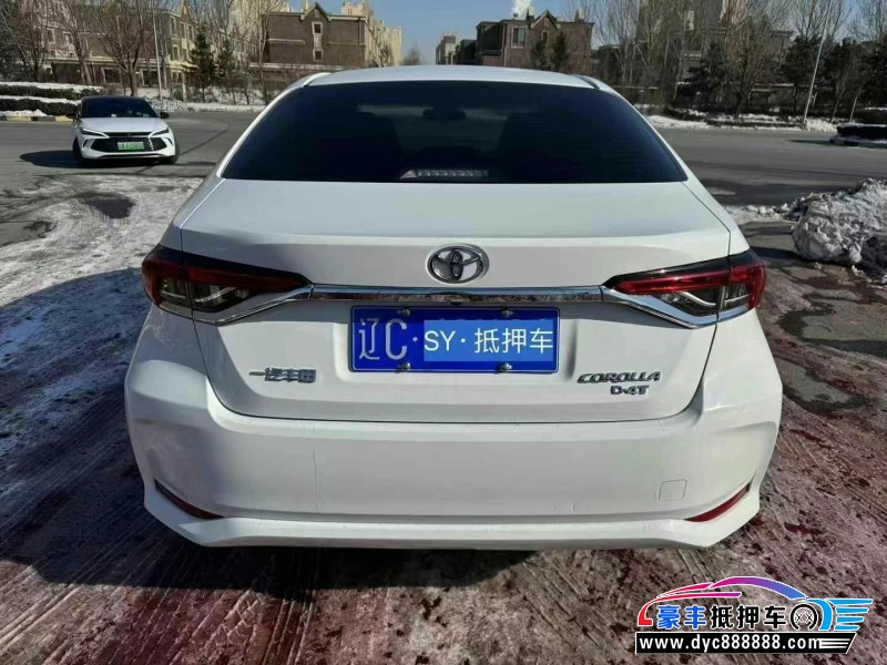 23年丰田卡罗拉轿车抵押车出售