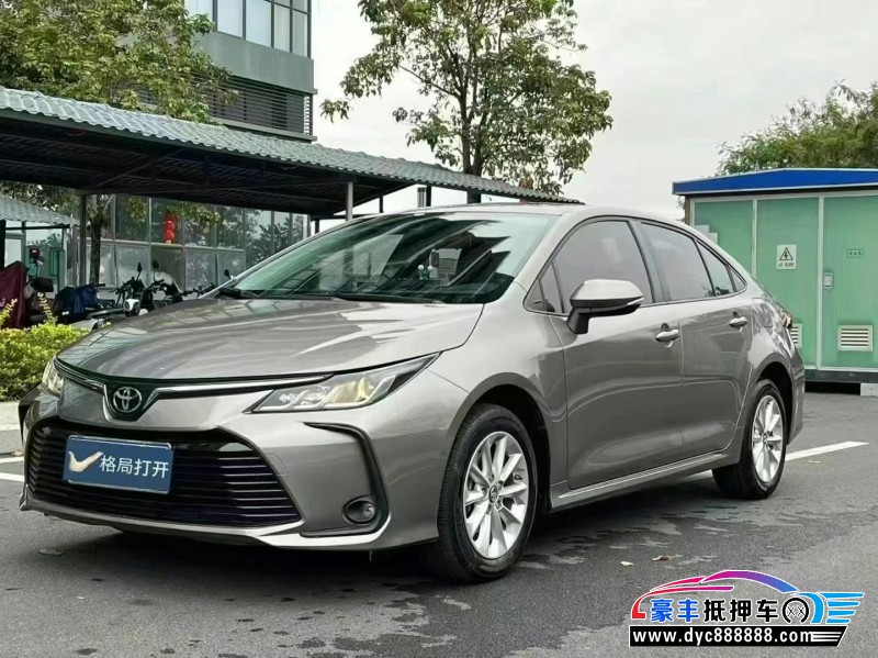 22年丰田卡罗拉轿车抵押车出售