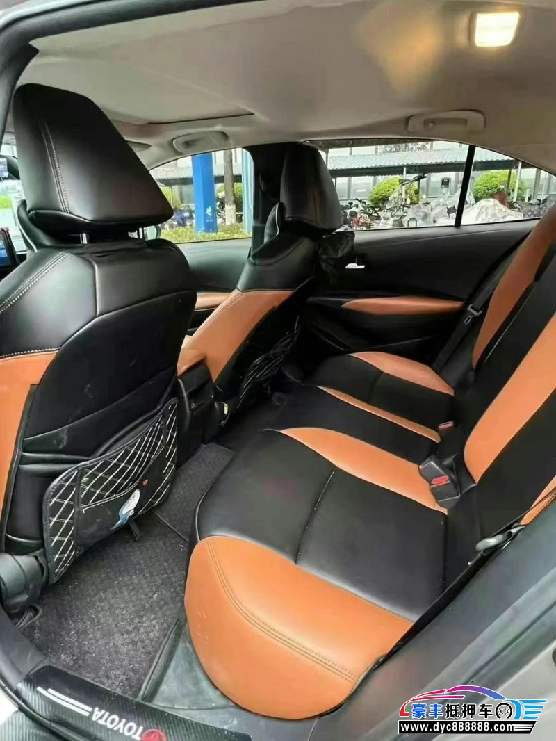 22年丰田卡罗拉轿车抵押车出售