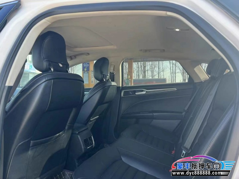 19年福特蒙迪欧轿车抵押车出售