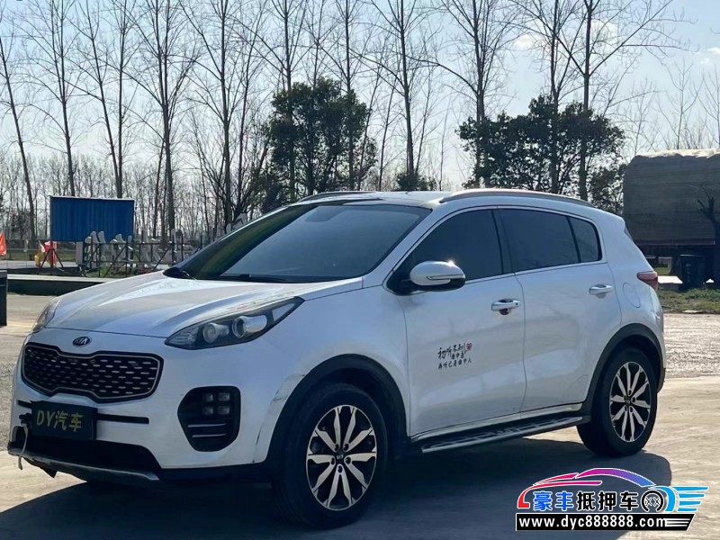17年起亚KX5轿车抵押车出售