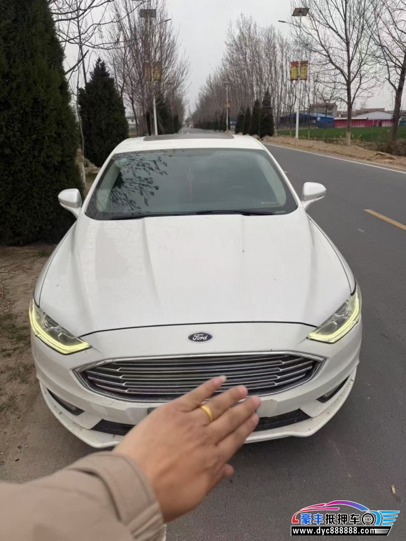 18年福特蒙迪欧轿车抵押车出售
