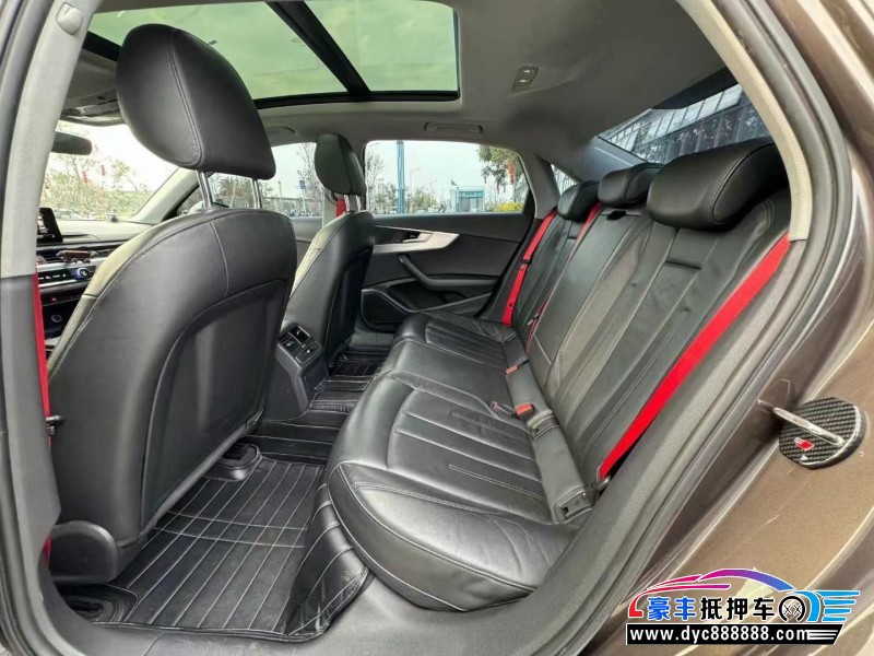 18年奥迪A4L轿车抵押车出售