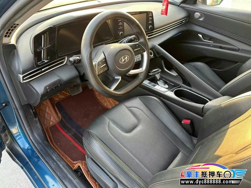 21年现代伊兰特轿车抵押车出售