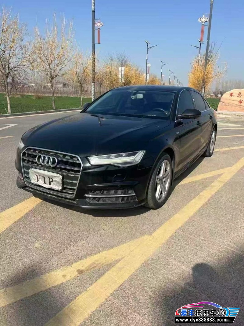 18年奥迪A6L轿车抵押车出售