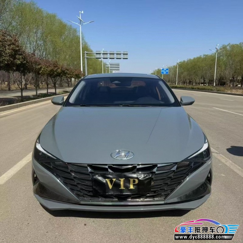 23年现代伊兰特轿车抵押车出售