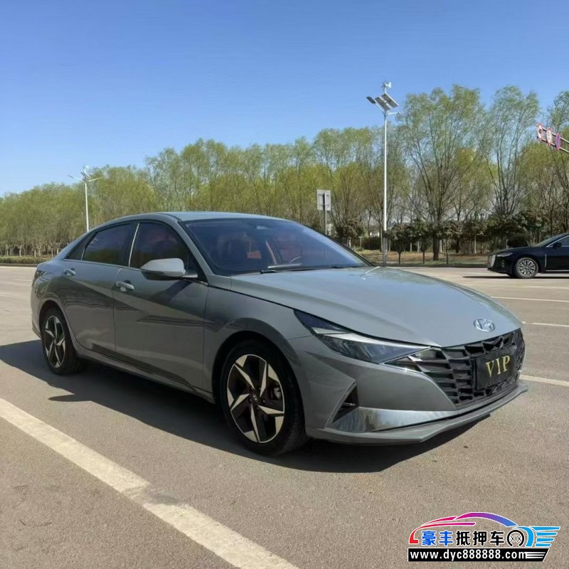 23年现代伊兰特轿车抵押车出售