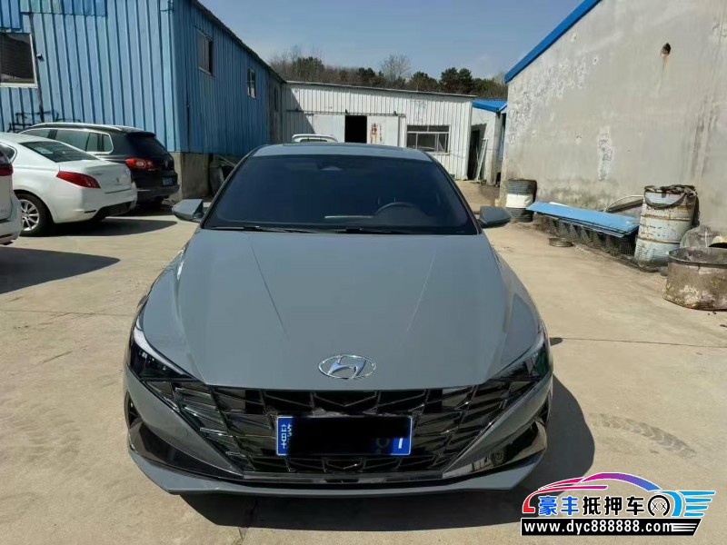 23年现代伊兰特轿车抵押车出售