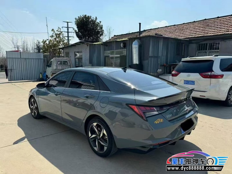 23年现代伊兰特轿车抵押车出售