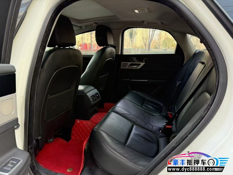 16年捷豹XFL轿车抵押车出售