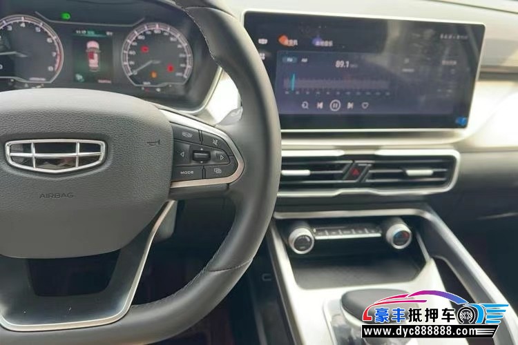 24年吉利缤越轿车抵押车出售