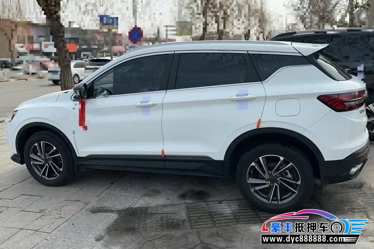 24年吉利缤越轿车抵押车出售