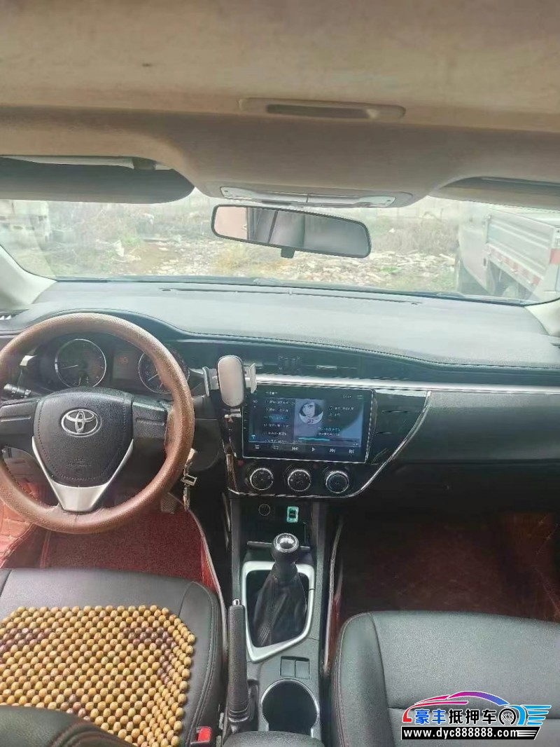 16年丰田卡罗拉轿车抵押车出售