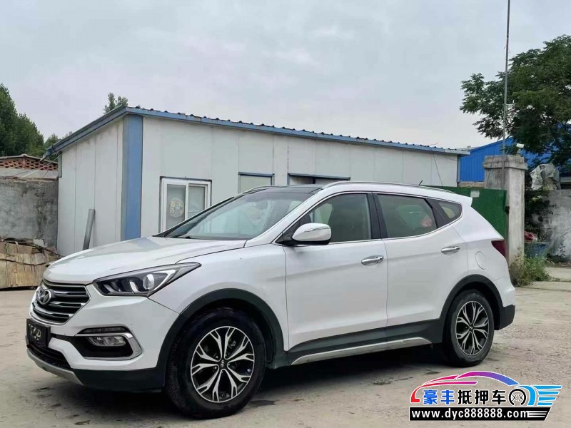 17年现代全新胜达SUV抵押车出售