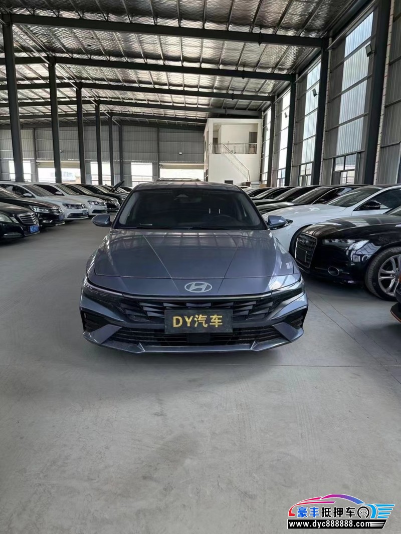 24年现代伊兰特轿车抵押车出售