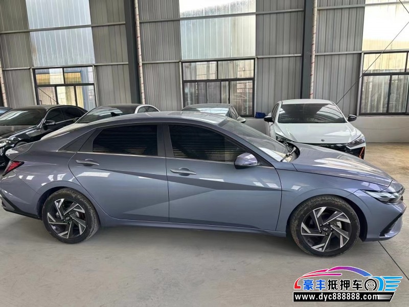 24年现代伊兰特轿车抵押车出售