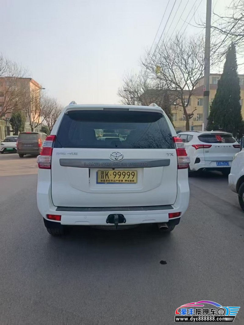 13年丰田普拉多（霸道）轿车抵押车出售