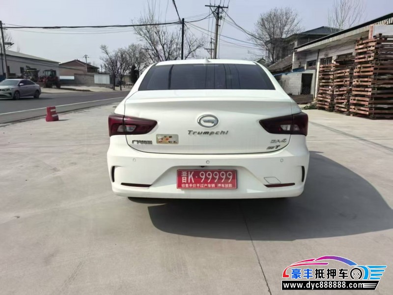 19年传祺GA4轿车抵押车出售