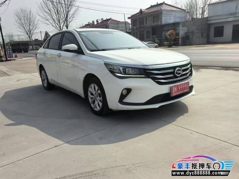 19年传祺GA4轿车抵押车出售