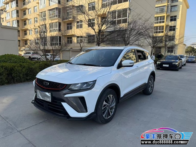 22年吉利缤越轿车抵押车出售