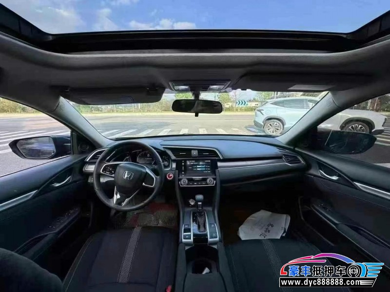 21年本田思域轿车抵押车出售