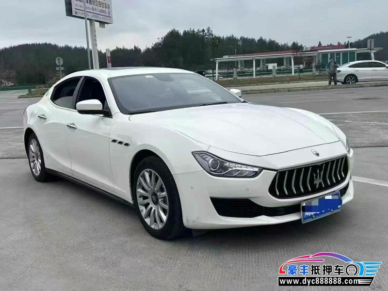 19年玛莎拉蒂Ghibli轿车抵押车出售