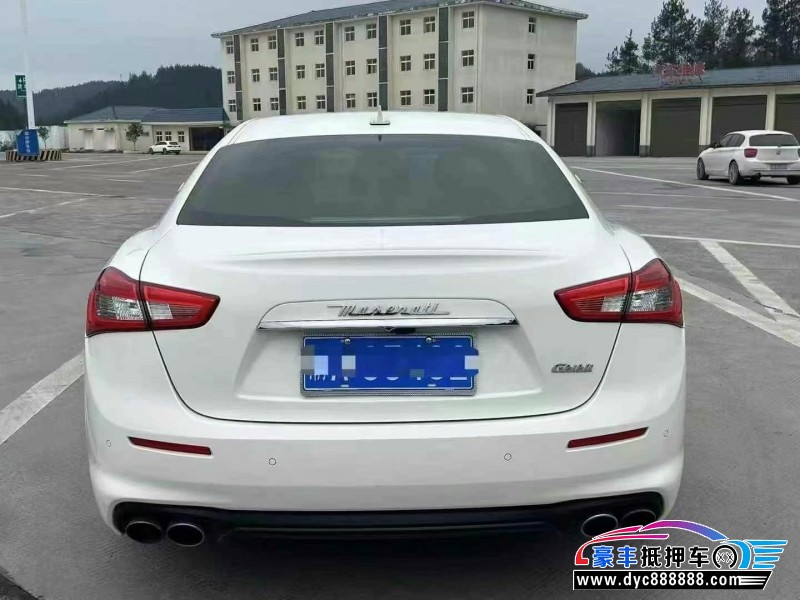 19年玛莎拉蒂Ghibli轿车抵押车出售