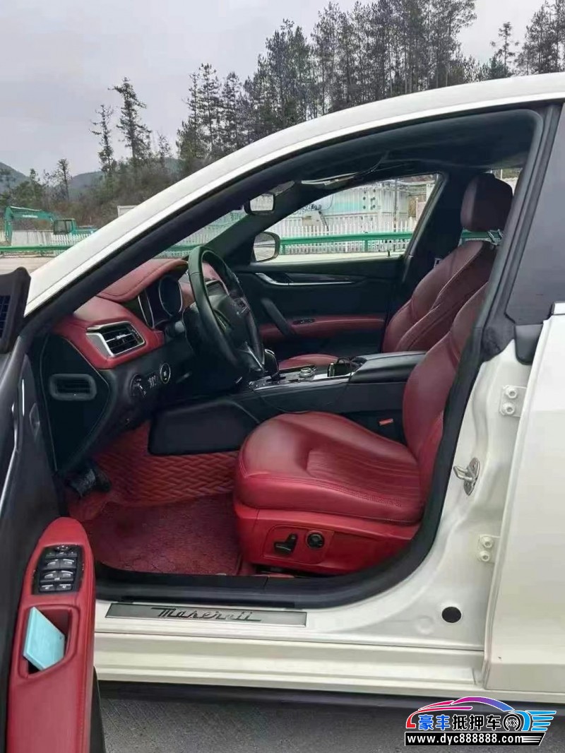 19年玛莎拉蒂Ghibli轿车抵押车出售