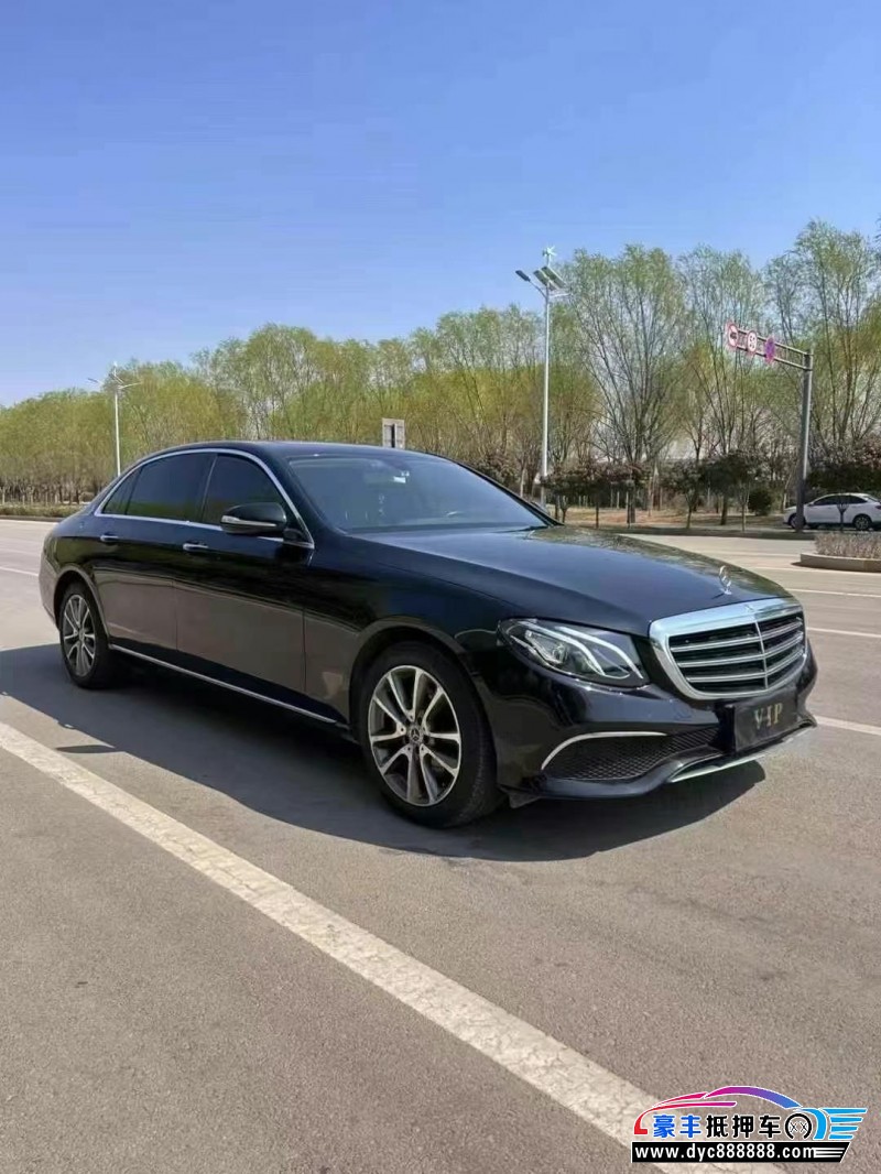 18年奔驰E轿车抵押车出售