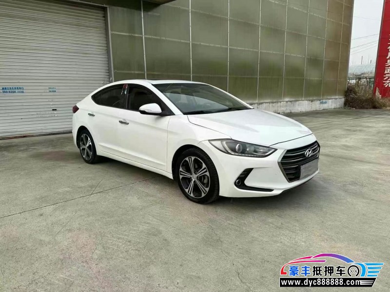 18年现代领动轿车抵押车出售