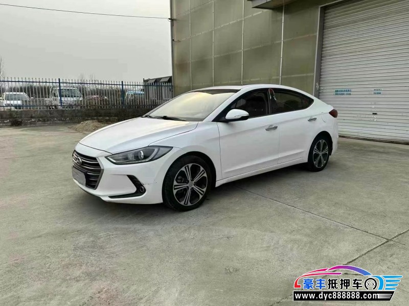 18年现代领动轿车抵押车出售