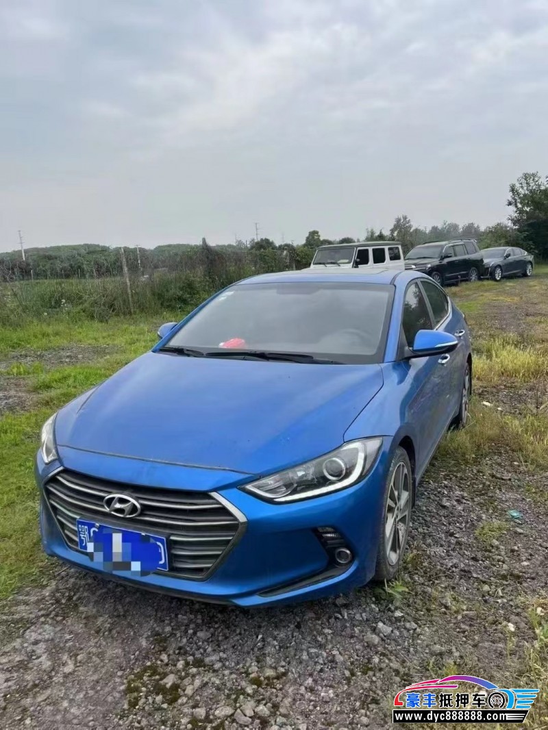 18年现代领动轿车抵押车出售