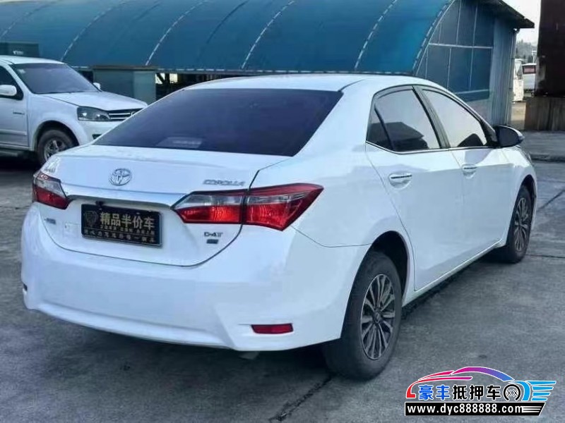 19年丰田卡罗拉轿车抵押车出售